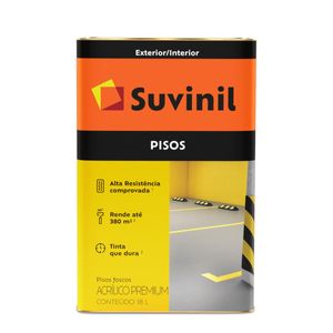 Tinta para Piso Cinza Escuro 18L da Suvinil