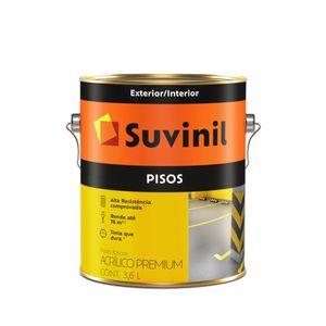 TINTA PISO BRANCO 3,6L SUVINIL