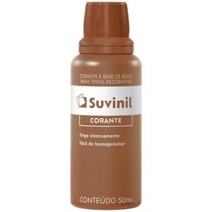 Corante Líquido para Tinta Ocre 50ml 12 Peças Suvinil
