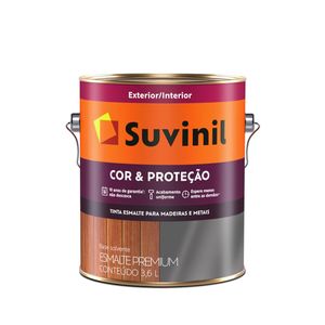 Tinta Esmalte Cor & Proteção Brilhante Alumínio 3,6L Suvinil