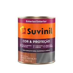 Tinta Esmalte Cor & Proteção Fosco Branca 900ml Suvinil