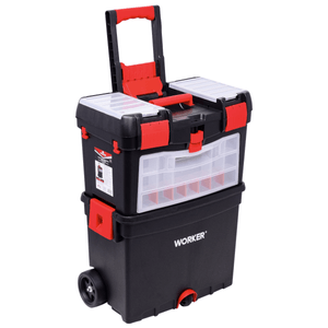 Caixa para Ferramentas com Rodas de Nylon 24.1/2" Worker