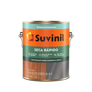 Esmalte Seca Rápido Acetinado Branco 3,2l Suvinil