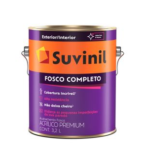 ACRÍLICO FOSCO COMPLETO BASE A2 3,2L SUVINIL
