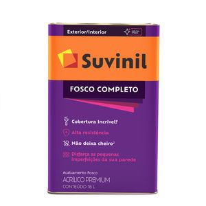 Tinta Acrílica Fosco Completo 18L da Suvinil