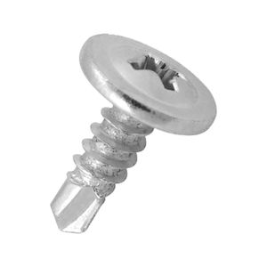 Parafuso Drywall Ponta Broca Inox 4,2mm(N8)X13mm 500 Peças Worker