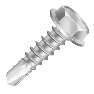 Parafuso Ponta Broca Inox 5,5mm N125x3 150 Peças Worker