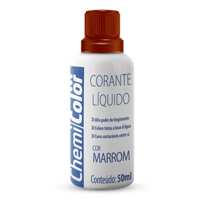 CORANTE LIQUIDO MARROM