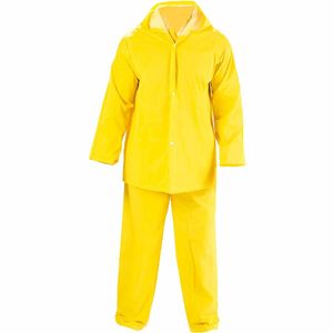 Conjunto Capa de Chuva Italiano Amarelo G Worker