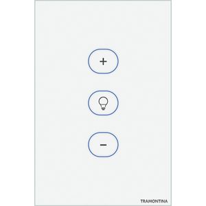 Dimmer Touch Smart Wi-Fi Branco da Tramontina