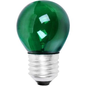 Lâmpada Bolinha 15w E27 Verde Incandescente Liege 127v