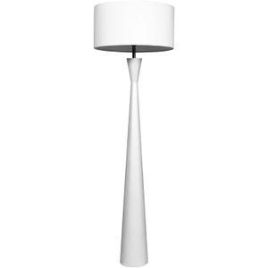 Luminária Coluna Madeira 60w Cfl20w Dk1048 Dekore