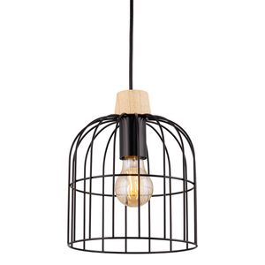 Luminária Pendente Garya Preto Kala