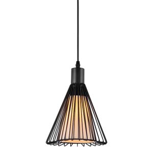 Luminária Pendente Lathir  Preto Kala