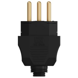 Plugue Macho com 3 Pinos 10A Preto com 120 Unidades Weg