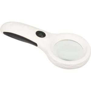 Lupa Manual com 8 LEDs da Worker