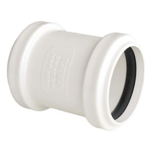Luva de Correr para Tubo Esgoto 150MM Branco Plastilit