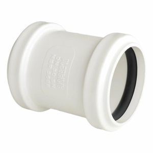 Luva de Correr para Tubo Esgoto 75mm Branco Plastilit