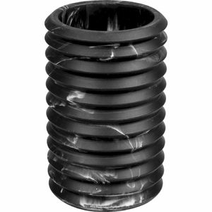 Linha Varese Porta Escova de Dentes Sanfonado Preto Kala