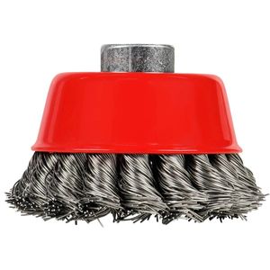 Escova Copo em Aço Inox 3" 76,20mm Worker