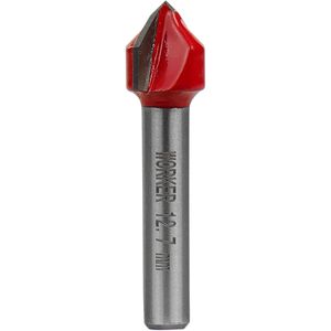 Fresa Ranhura em V 1/2" 12,7mm Worker