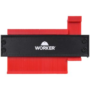 Gabarito Medidor de Contorno 6" com 150mm da Worker