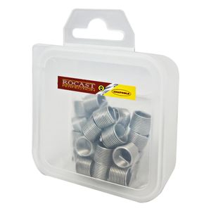 Inserto Postiço Curto Aço Inox MF20x1,5 5 Peças Rocast