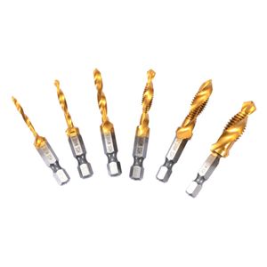 Jogo de Brocas Macho Titânio M3-M10 1/4" Rocast Perfection