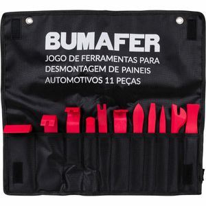 Jogo de Ferramentas para Desmontagem de Painéis Automotivos 11 Peças da Bumafer