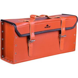 Maleta para Ferramentas em Couro 400x200x120mm Worker