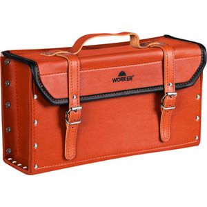 Maleta para Ferramentas em Couro 450x250x140mm Worker