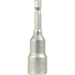 Soquete Magnético em Aço Cromo Vanádio 12mm 1/4" Collins