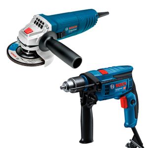 Conjunto Furadeira GSB 13 RE e Esmerilhadeira GWS 850 Bosch