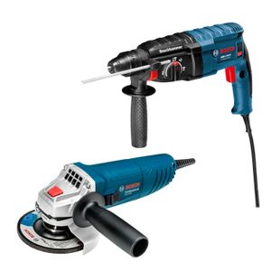 Conjunto Martelete Perfurador Gbh 2-24 D e Esmerilhadeira Gws 850 Bosch