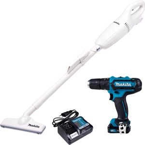 Kit Parafusadeira Furadeira Impacto + Aspirador Makita