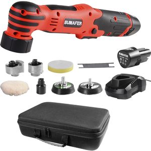 Politriz Automotiva à Bateria com 13 Peças 80W 12V Bumafer