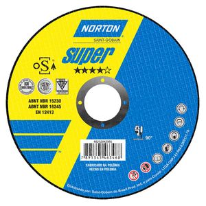 Disco de Corte Super Ar312 254x3,2x19,05mm Norton