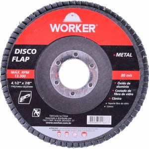 Disco Flap Cônico Metal Worker