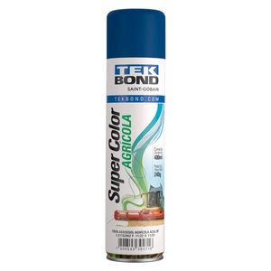 Tinta Spray Agrícola 400ml Super Color AZUL Tekbond