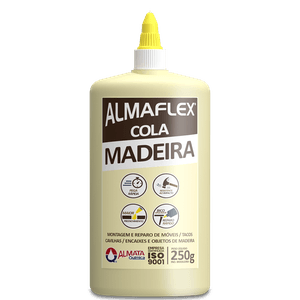 Adesivo Cola Madeira 250g Almata