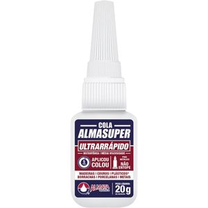Adesivo Instantâneo Ultrarápido 20g Almata