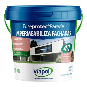 Impermeabilizante Fuseprotec De Fachada 3,6L Viapol