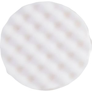 Boina de Espuma para Refino Automotivo 165mm Branca Worker