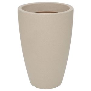 Vaso Malta Cone em Granito Areia 25x32cm 10L Vasart