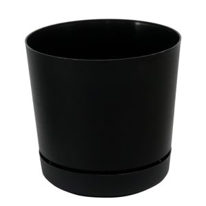 Vaso Preto Rio 11x9,5cm 1L Vasart