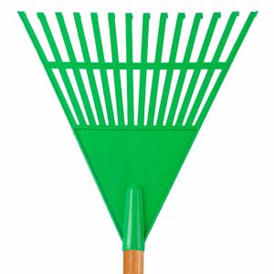 Vassoura Plástica para Jardim com 14 Dentes Kala