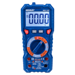 Multímetro Digital MSR-1040 da Mensur