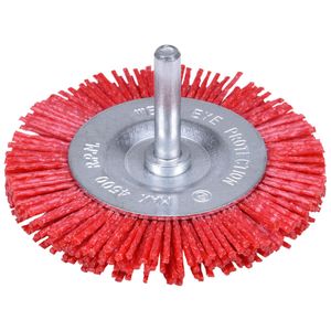 Escova Circular Nylon Com Haste Worker