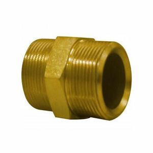 Niple Reto 1/4 x 1/4 Bicromada BSP Conelub