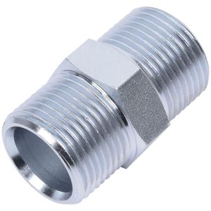 Niple Reto 3/8" x 3/8" Bicromada BSP Conelub